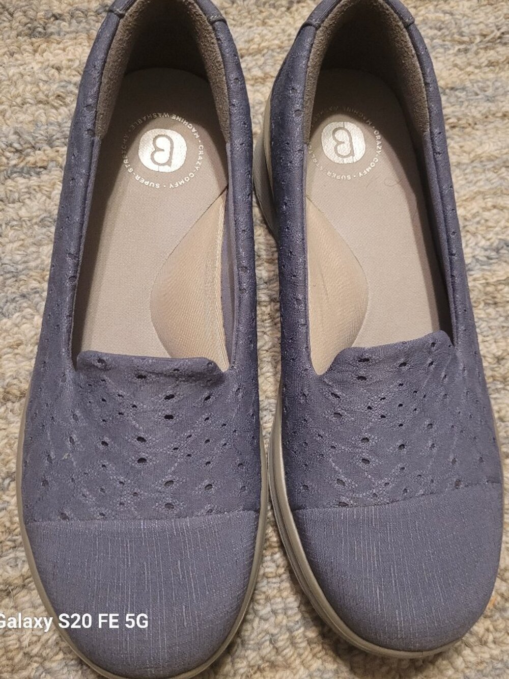 BZEES Women's Galaxy Slip on Shoes